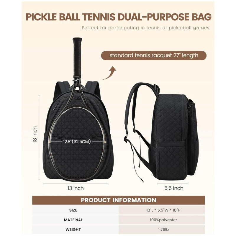 Sporty tennis backpack with insulated compartments Kalsten