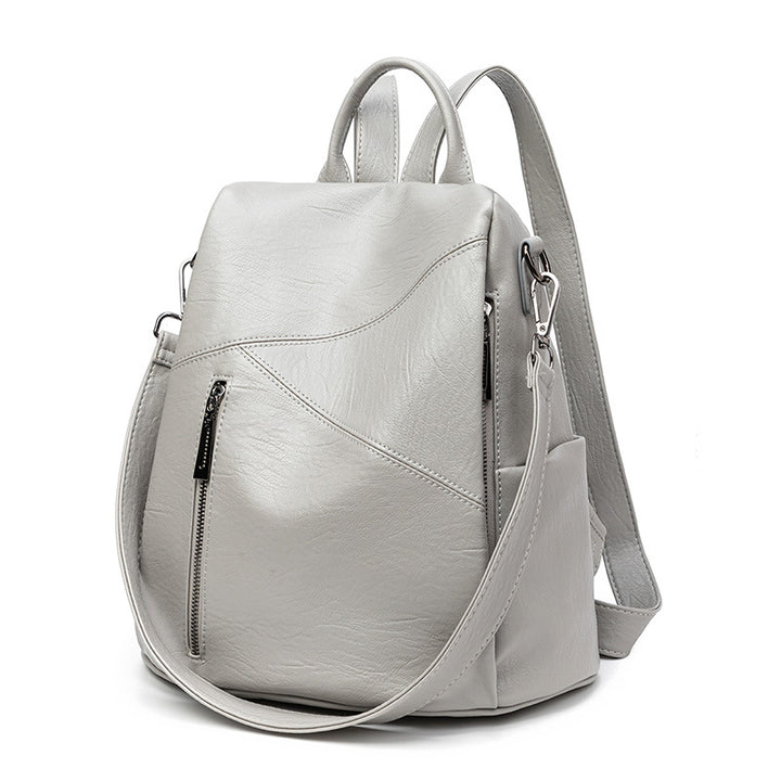 A4 Document Ready Vegan Leather Backpack