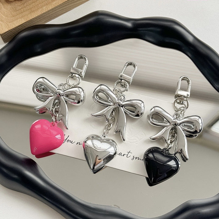 Heart-Shaped Charm Keychain kalsten