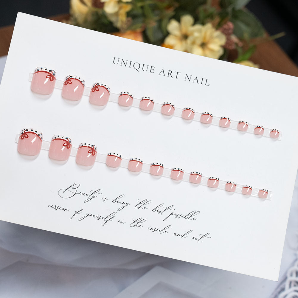 Cute Decorative Pedicure Nail Art
