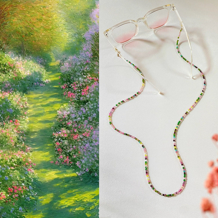 Colorful crystal necklace Kalsten