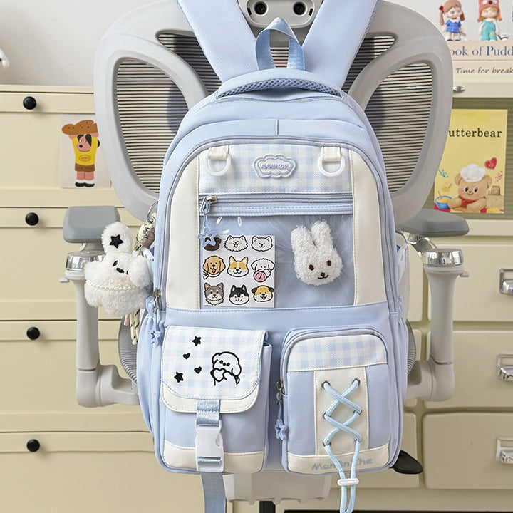 Cute Animal Print School Backpack Kalsten