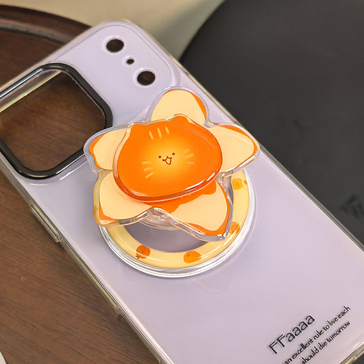 Floral Ice Cream Cone Phone Grip Kalsten