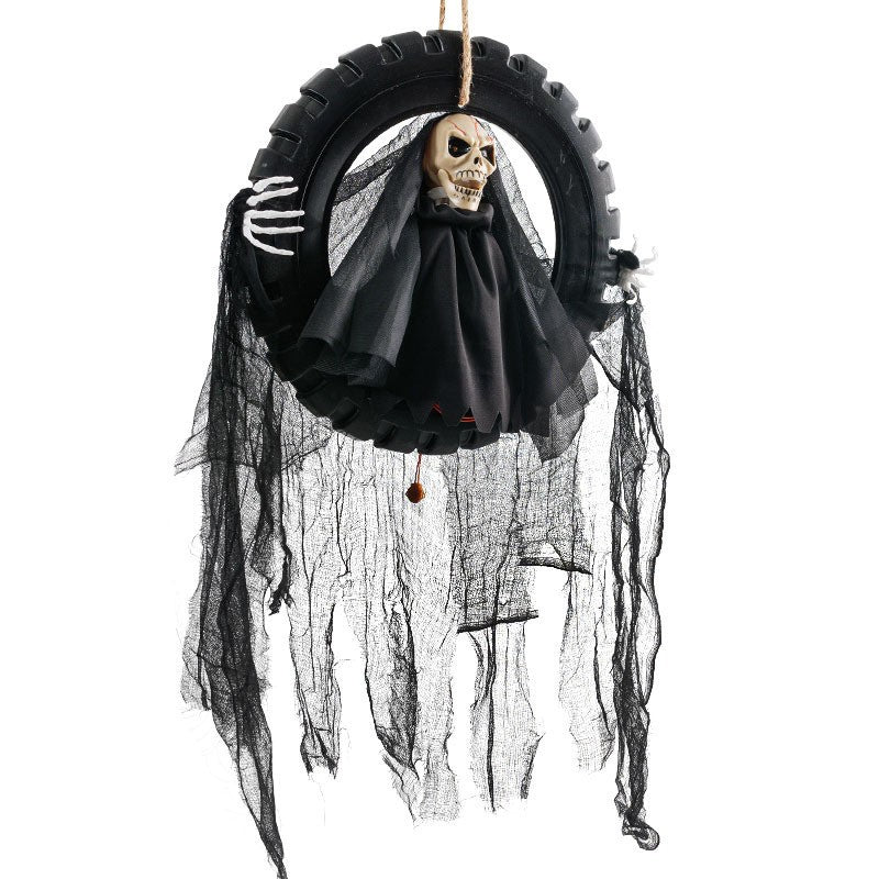 Hanging Skeleton Tire Decoration Kalsten