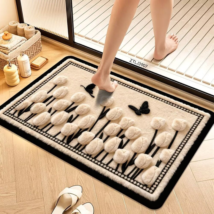 Decorative Bath Mat Kalsten