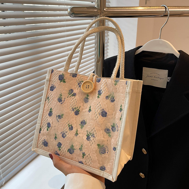 Decorative Floral Tote