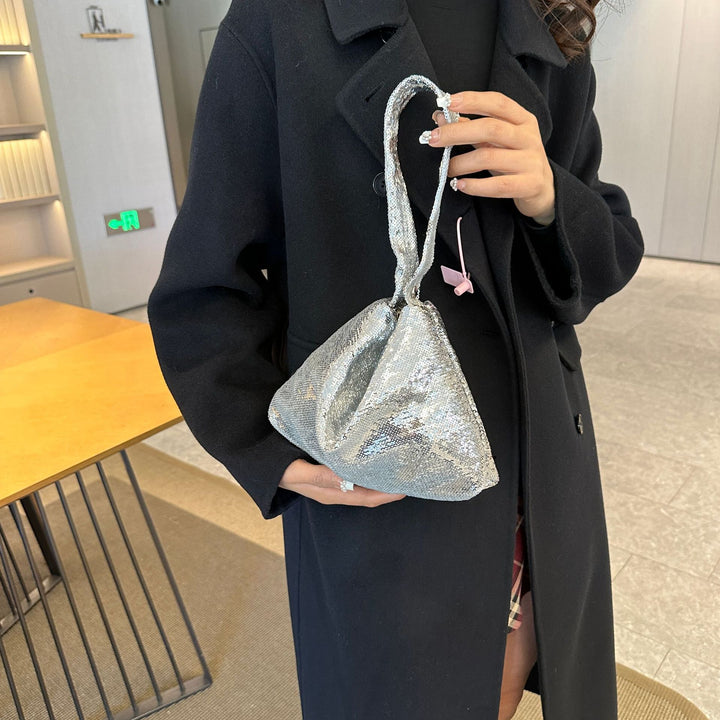 Shimmering Sequin Evening Handbag