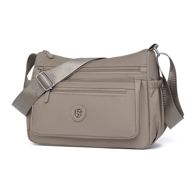 Versatile Multi-Compartment Shoulder Bag