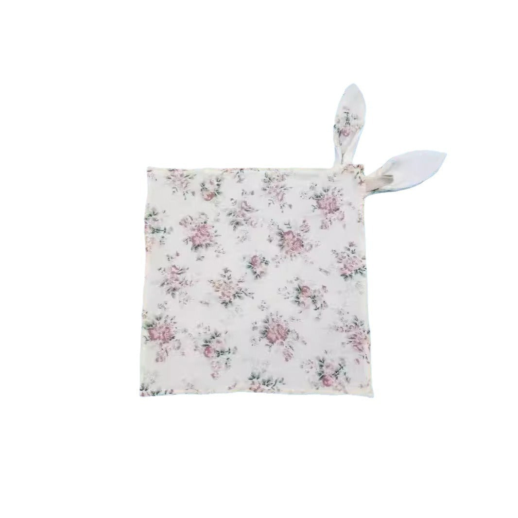 Floral Print Muslin Baby Bib kalsten