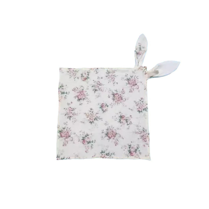 Floral Print Muslin Baby Bib kalsten