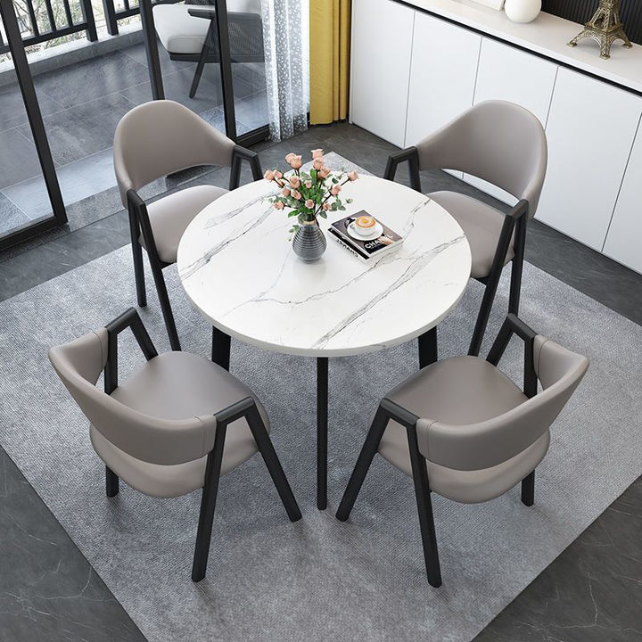 Dining chair with ergonomic upholstery and modern design Kalsten