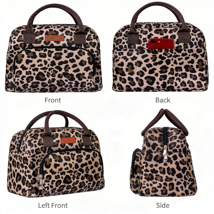 Stylish Leopard Print Handbag