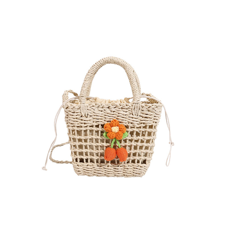 Handcrafted Crochet Floral Tote