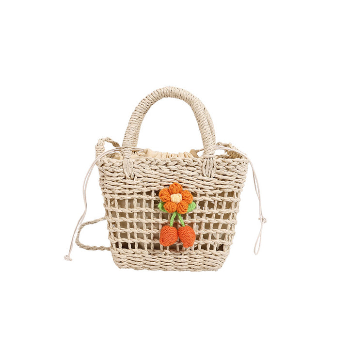 Handcrafted Crochet Floral Tote