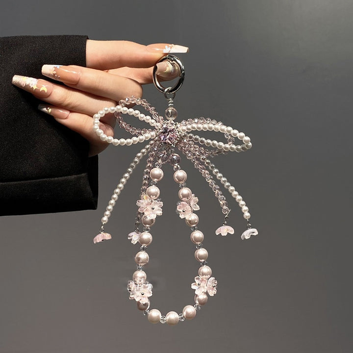 Decorative Beaded Handbag Charm Kalsten