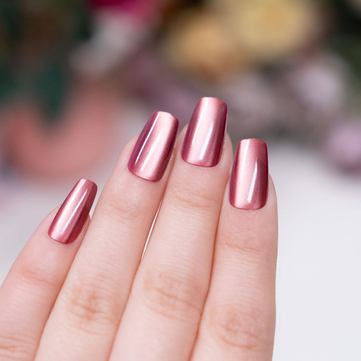 Glossy Press-On Nail Art  1791110921