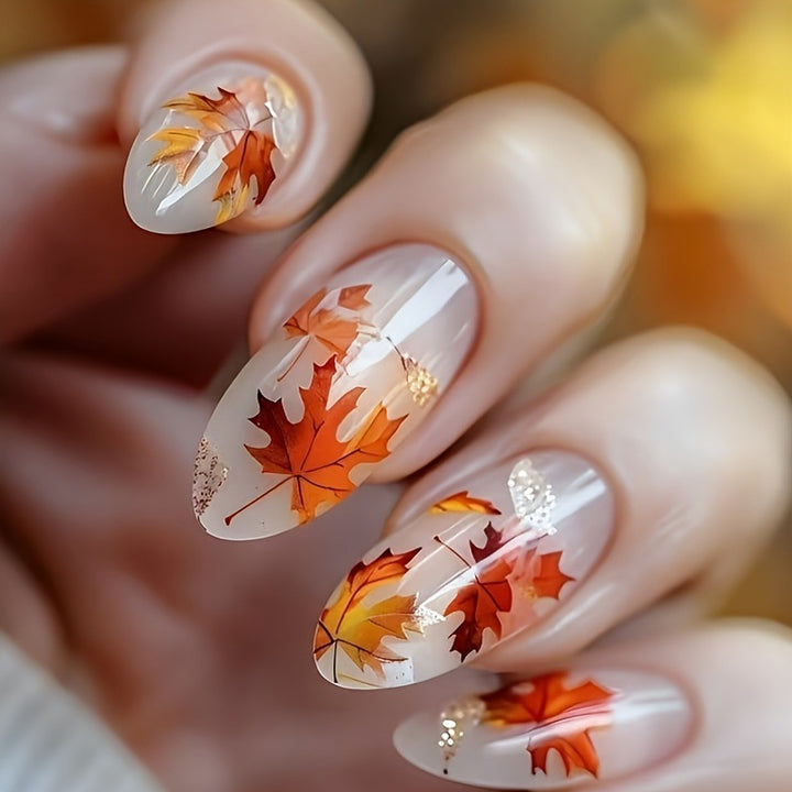 Autumn-Inspired Nail Art Kalsten