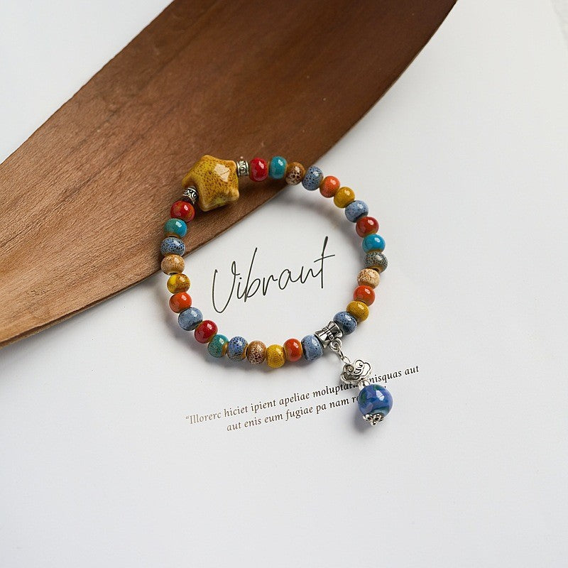 Heart-Shaped Beaded Bracelet Kalsten