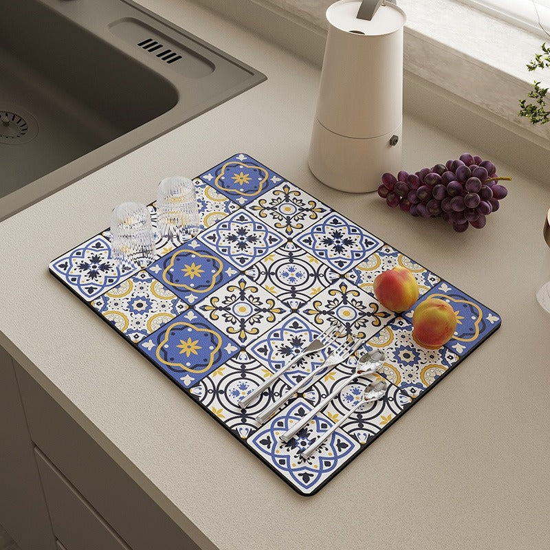 Decorative Kitchen Counter Mat