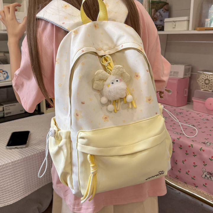 Decorative Floral Print Backpack Kalsten