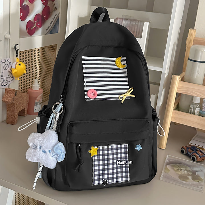 Cute Decorative School Backpack Kalsten