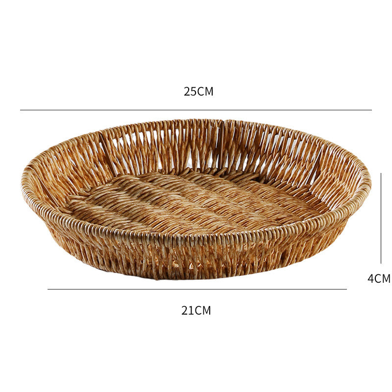 Handcrafted Woven Bread Basket Kalsten