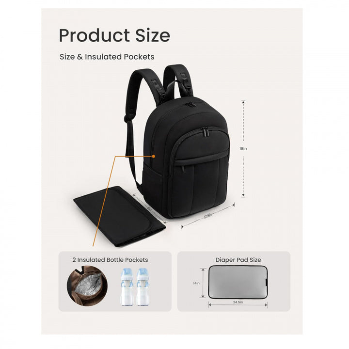 Practical laptop backpack with USB port Kalsten