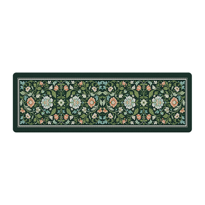 Floral Pattern Kitchen Comfort Mat Set Kalsten