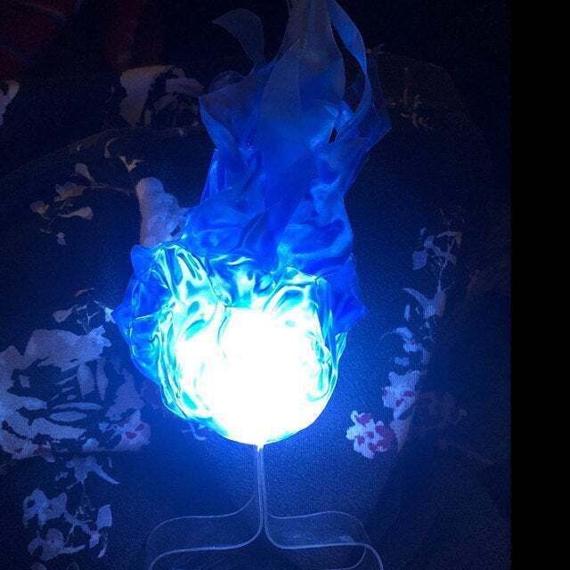 Decorative LED Flame Sculpture