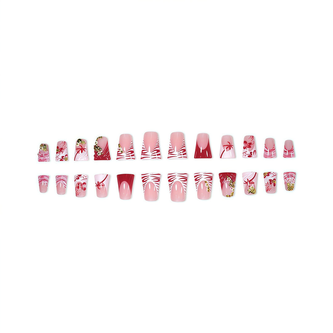 Floral Artistic Nail Enhancements Kalsten
