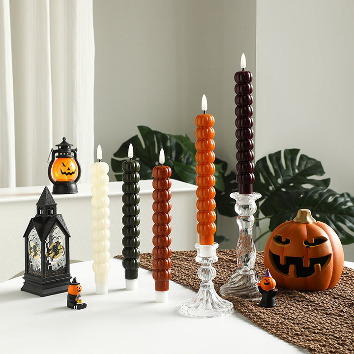 Stacked Bubble Taper Candle