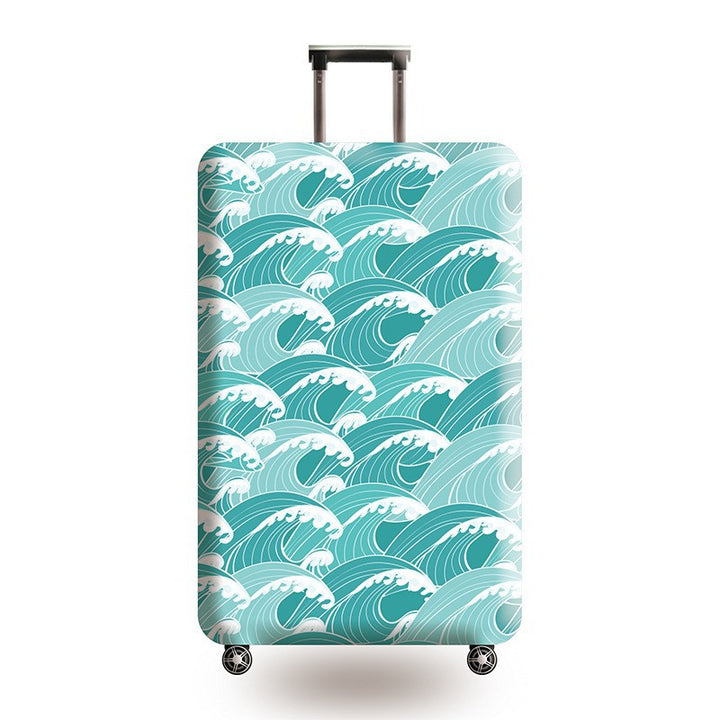 Women's Hard Shell Suitcase with Ethnic Pattern Kalsten