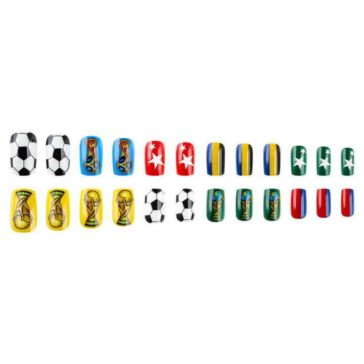 Sports-Themed Nail Art Set Kalsten