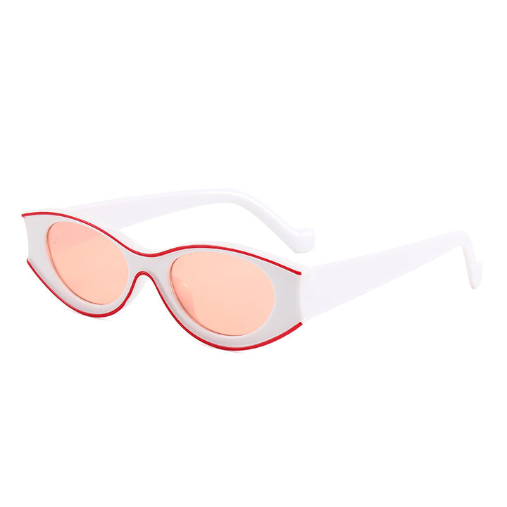 Women's Cat-Eye Sunglasses with Contrasting Frame Design Kalsten