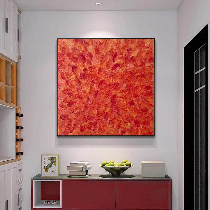 Abstract Textured Wall Canvas Art Display