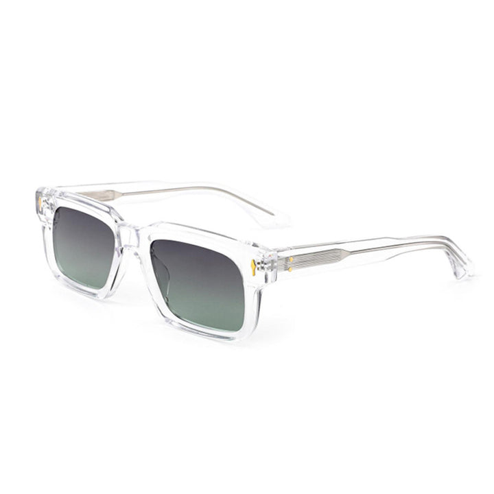 Ladies' fashionable sunglasses with clear frames and high-quality lenses Kalsten