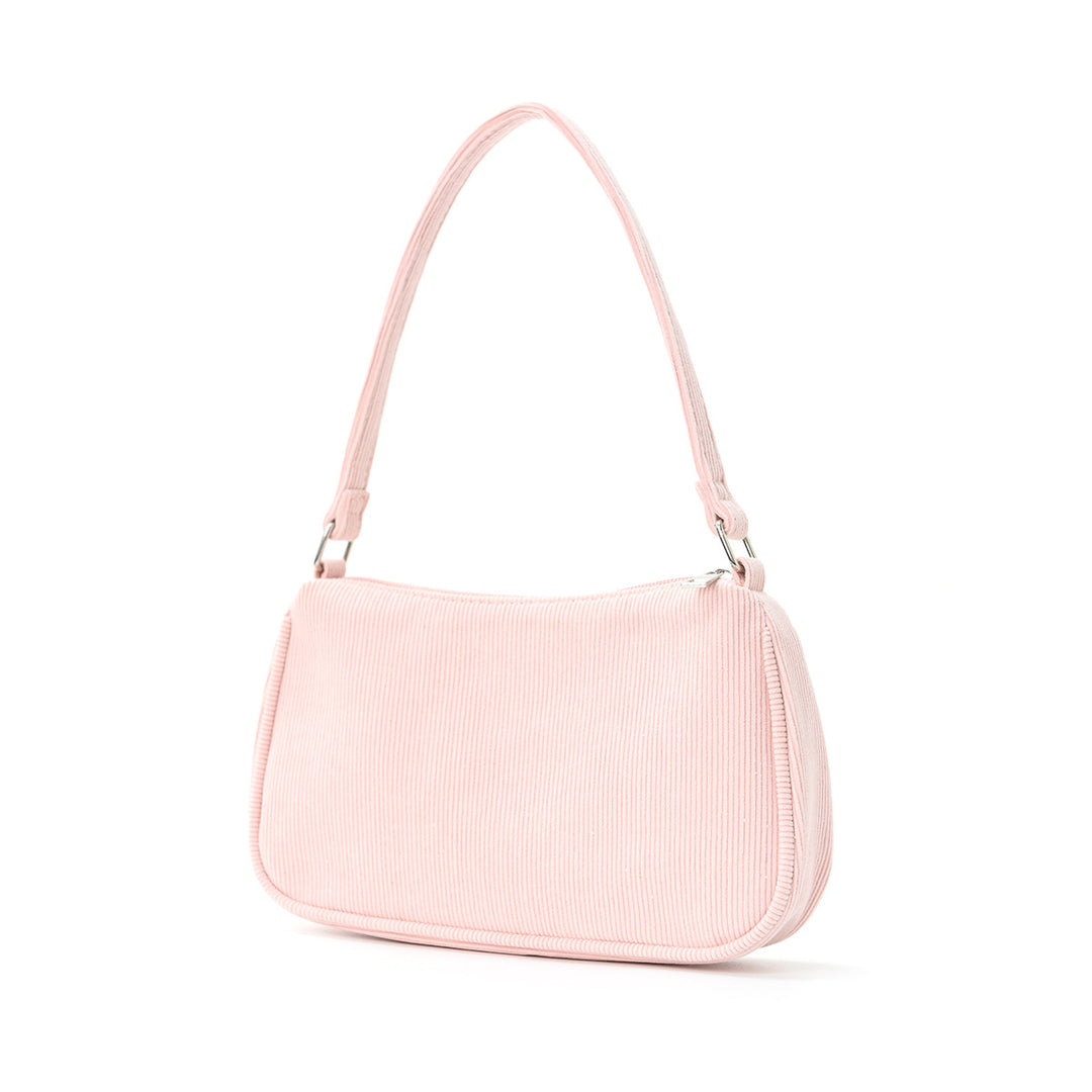 Fashionable shoulder bag with elegant ribbed design Kalsten