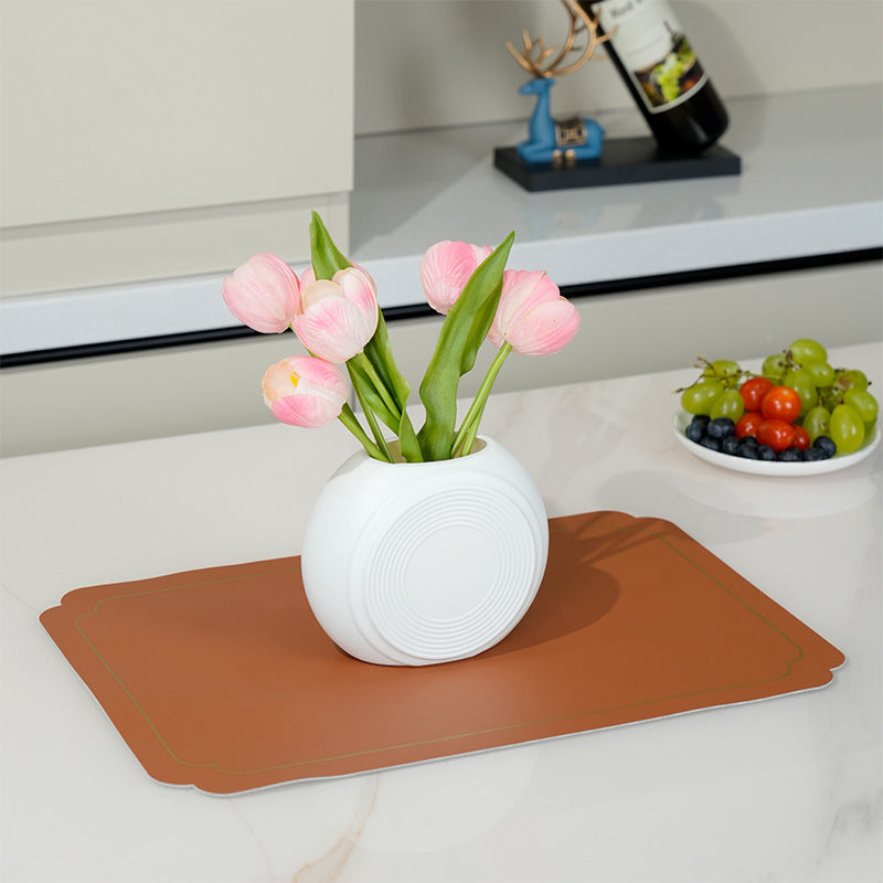Artistic Round Decorative Planter Kalsten