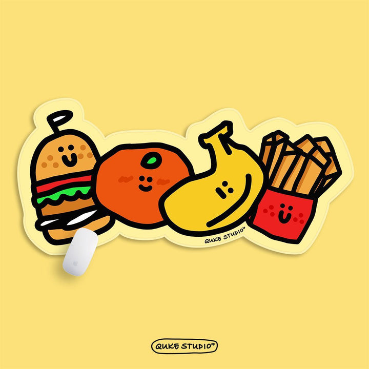 Fun Food-Themed Desk Mouse Pad