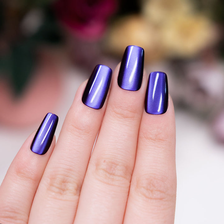 Glossy Press-On Nail Art  1791110921