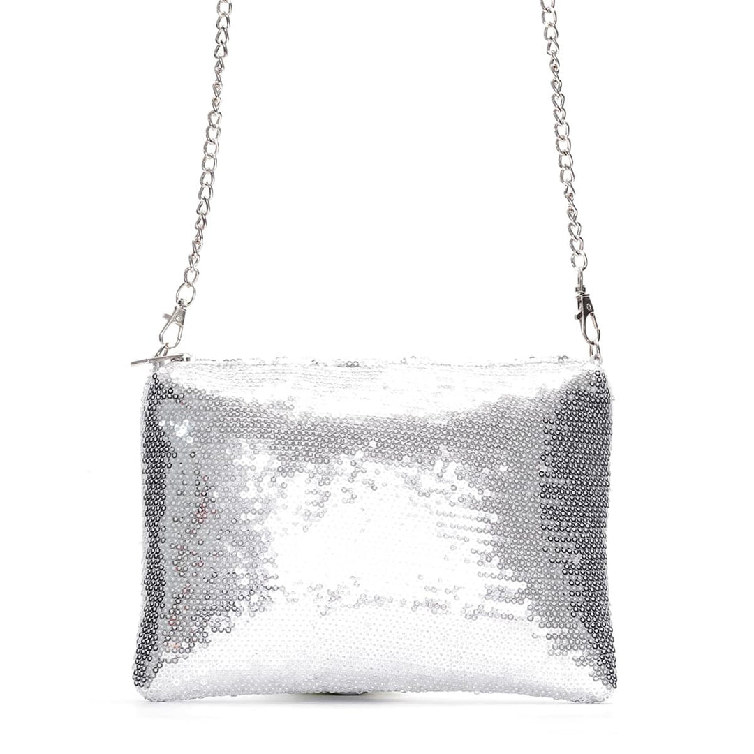 Elegant Clutch with Glitter Details Kalsten