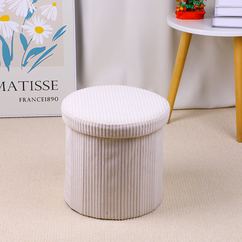 Elegant Upholstered Storage Stool Kalsten