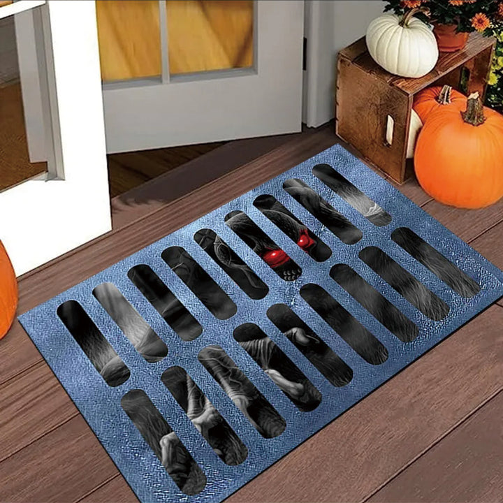 Horror-Themed Decorative Entry Mat