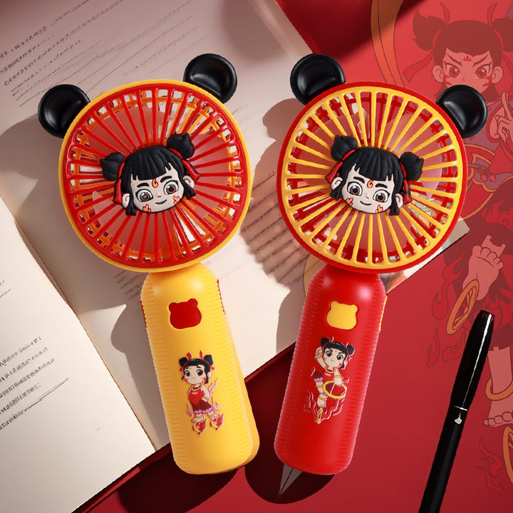 Unisex Portable Kids Fan with Playful Design Kalsten