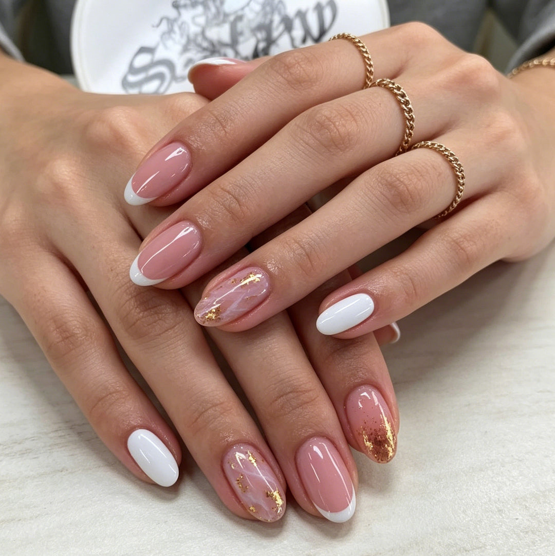 Elegant Gel Nail Art Enhancements Kalsten