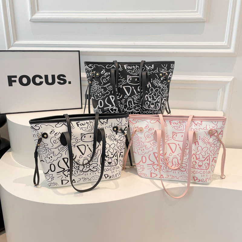 Artistic Graphic Tote Bag