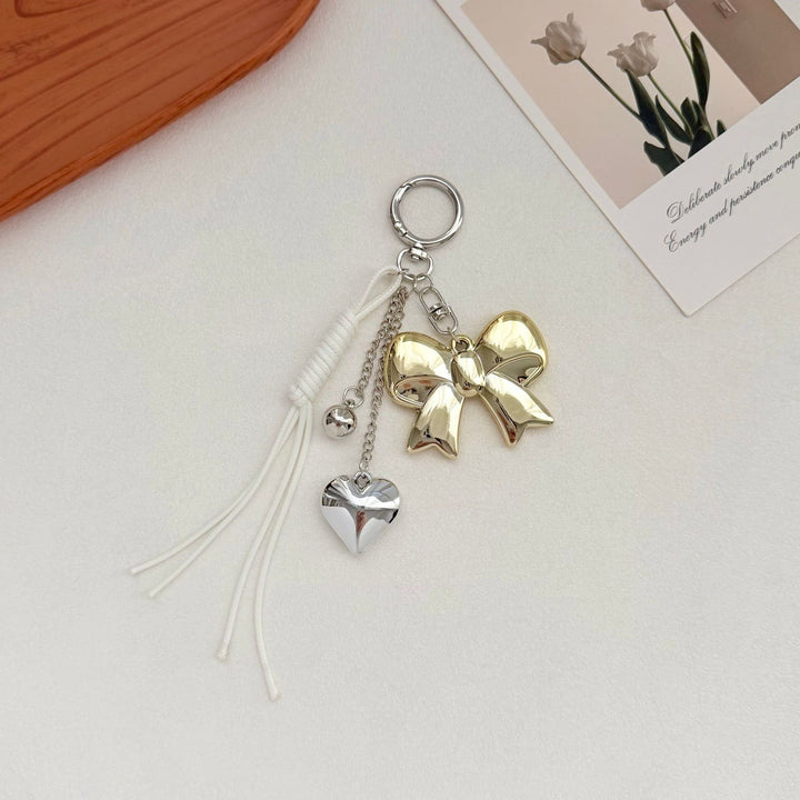 Elegant Bow Charm Keychain Kalsten