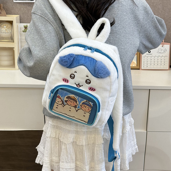 Plush backpack with bunny design Kalsten