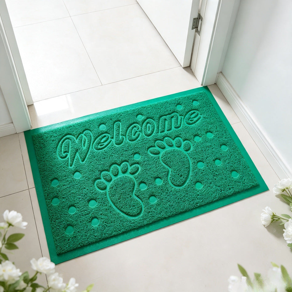 Welcome Entryway Door Mat Kalsten