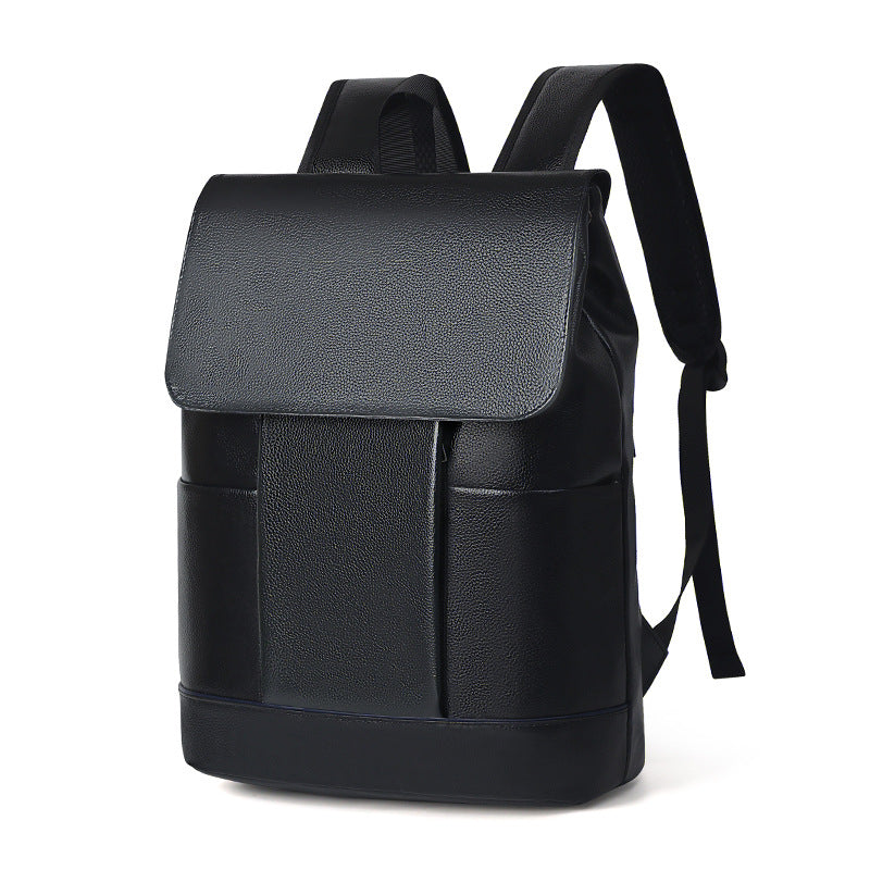Structured Leather Backpack